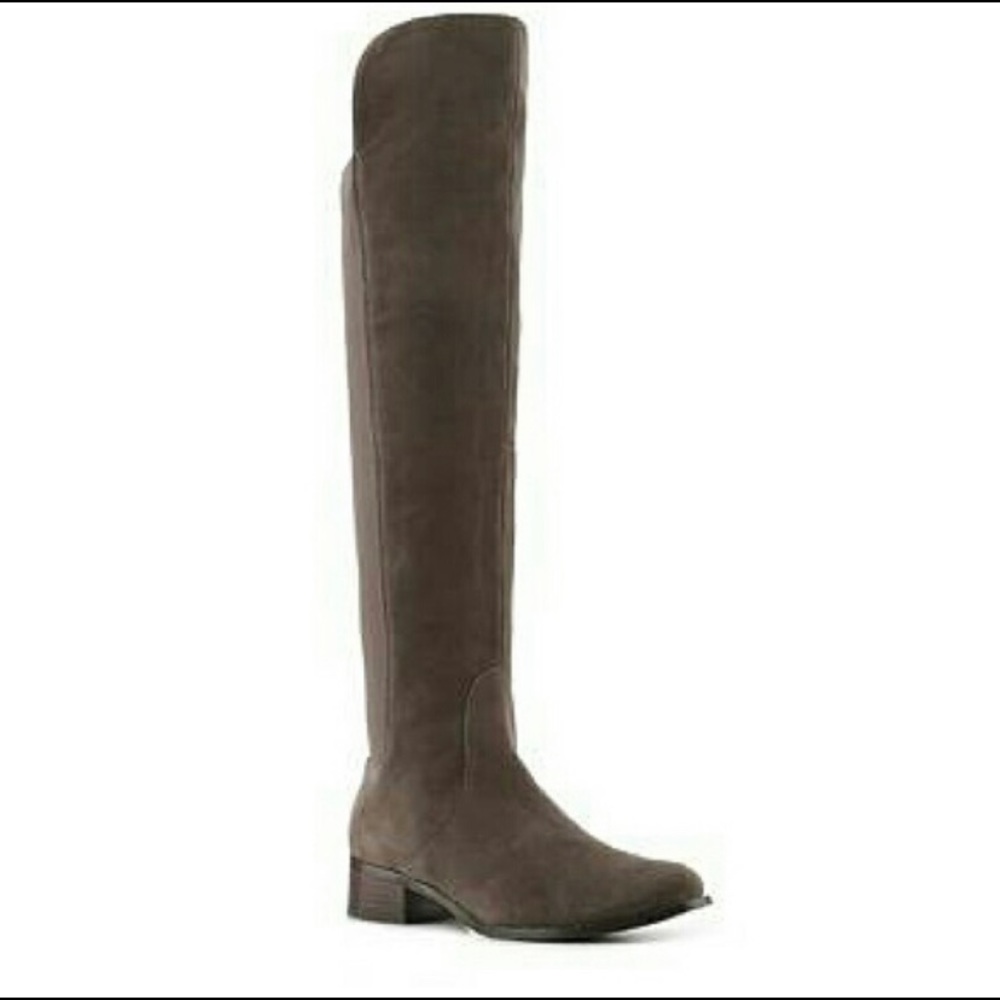 Charles David Suede Stretch Boot